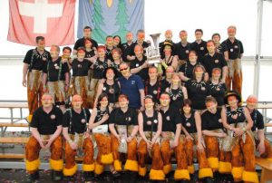 Membre de la Niouguen's en costume de l'Afrique