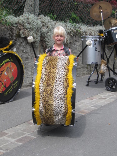 Braderie à Pailly en 2011