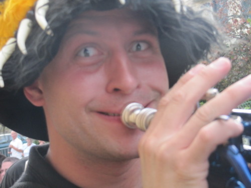 Braderie à Pailly en 2011