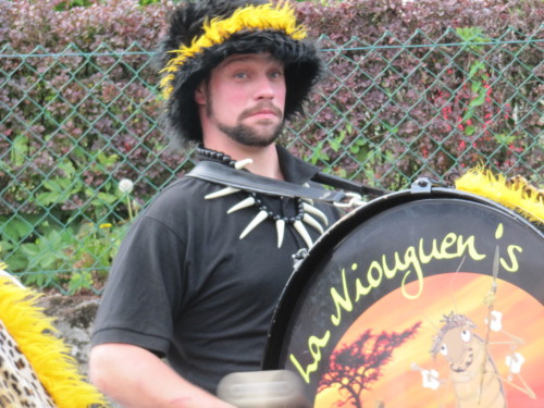 Braderie à Pailly en 2011