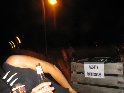 Braderie à Pailly en 2011