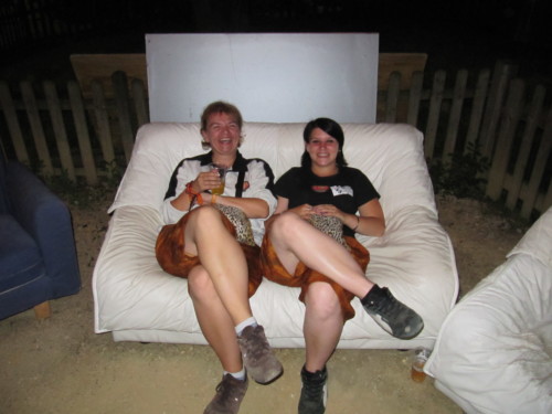 Braderie à Pailly en 2011