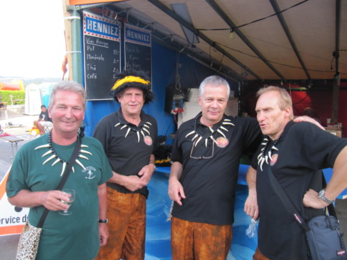 Braderie à Pailly en 2011