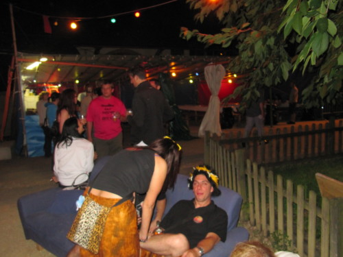 Braderie à Pailly en 2011