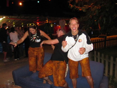 Braderie à Pailly en 2011