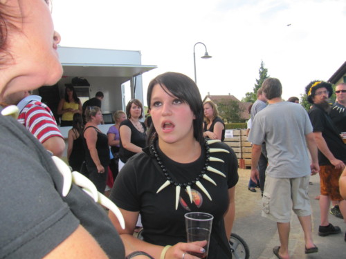 Braderie à Pailly en 2011