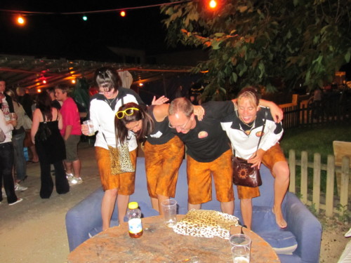 Braderie à Pailly en 2011