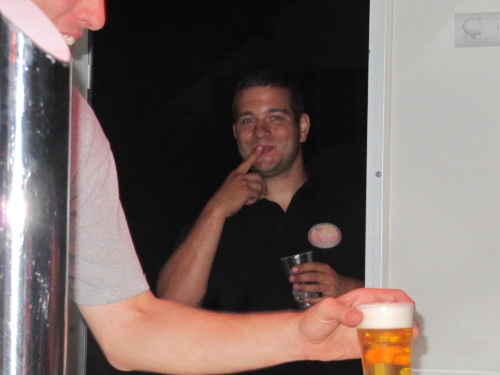 Braderie à Pailly en 2011