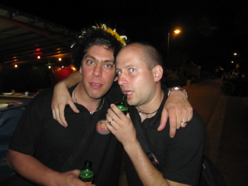 Braderie à Pailly en 2011