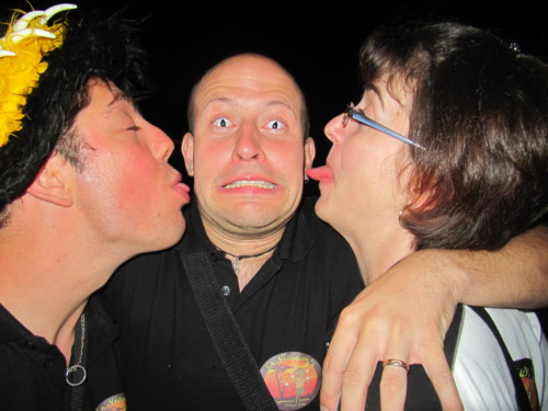 Braderie à Pailly en 2011