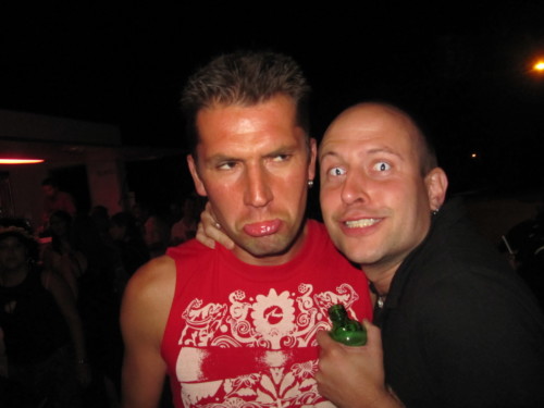 Braderie à Pailly en 2011