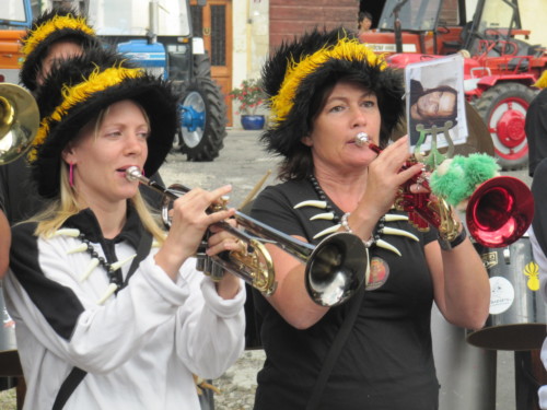 Braderie à Pailly en 2011