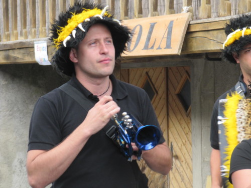 Braderie à Pailly en 2011