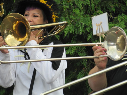 Braderie à Pailly en 2011
