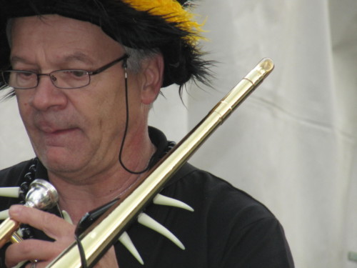 Braderie à Pailly en 2011