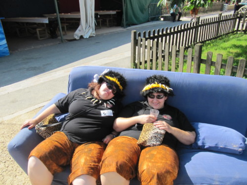 Braderie à Pailly en 2011