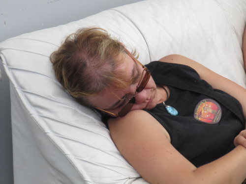 Braderie à Pailly en 2011