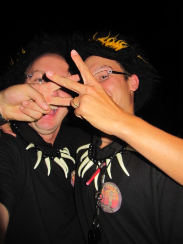 Braderie à Pailly en 2011