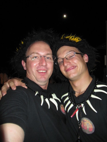 Braderie à Pailly en 2011