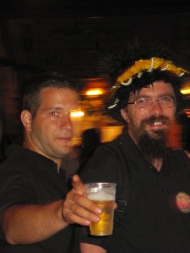 Braderie à Pailly en 2011