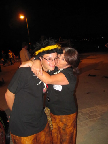 Braderie à Pailly en 2011