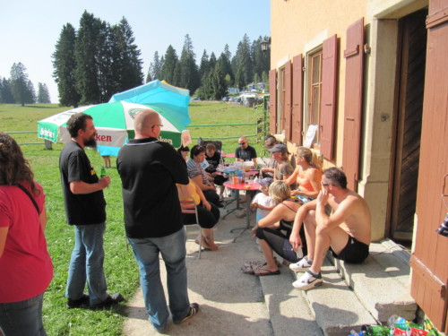 Pic nic annuel 2012 aux Diablerets