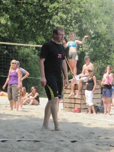 La Niouguen's joue au Volley-Ball