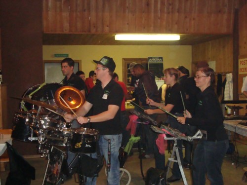 Soirée raclette à la Jeunesse d'Orzens en 2013