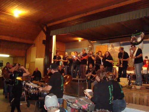 Soirée raclette à la Jeunesse d'Orzens en 2013