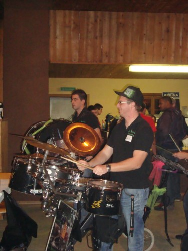 Soirée raclette à la Jeunesse d'Orzens en 2013
