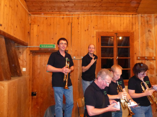 Soirée raclette à la Jeunesse d'Orzens en 2013