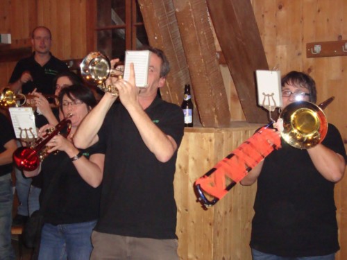 Soirée raclette à la Jeunesse d'Orzens en 2013