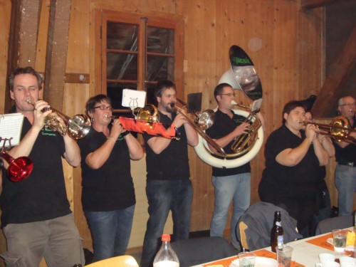 Soirée raclette à la Jeunesse d'Orzens en 2013