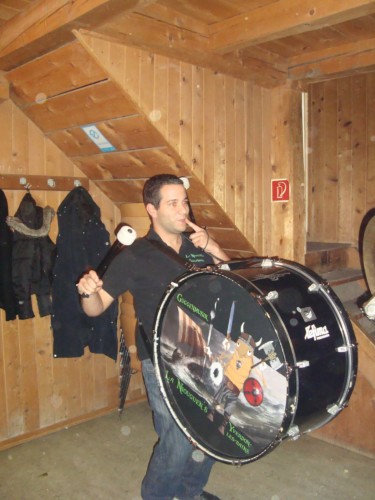 Soirée raclette à la Jeunesse d'Orzens en 2013