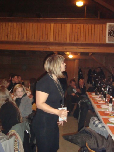 Soirée raclette à la Jeunesse d'Orzens en 2013