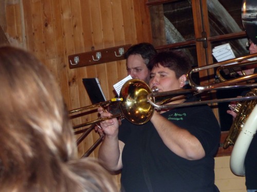 Soirée raclette à la Jeunesse d'Orzens en 2013
