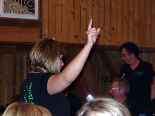 Soirée raclette à la Jeunesse d'Orzens en 2013