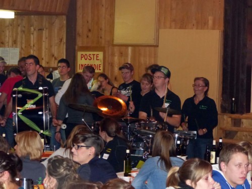 Soirée raclette à la Jeunesse d'Orzens en 2013