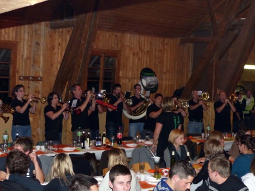 Soirée raclette à la Jeunesse d'Orzens en 2013