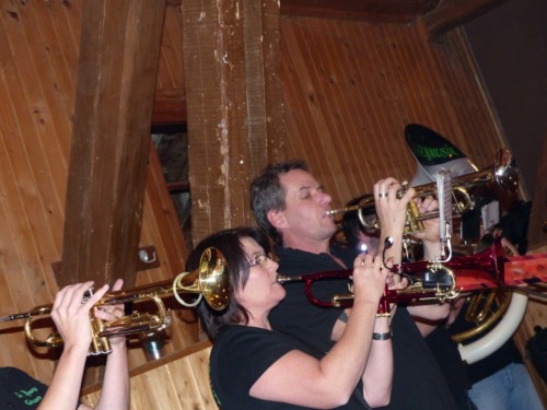 Soirée raclette à la Jeunesse d'Orzens en 2013