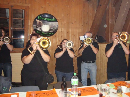 Soirée raclette à la Jeunesse d'Orzens en 2013