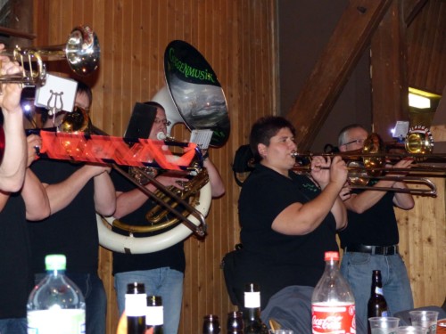 Soirée raclette à la Jeunesse d'Orzens en 2013