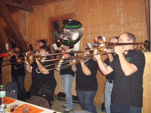Soirée raclette à la Jeunesse d'Orzens en 2013