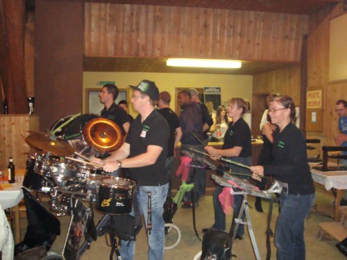 Soirée raclette à la Jeunesse d'Orzens en 2013