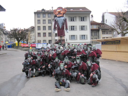 Carnaval des Bolzes à Fribourg en 2014