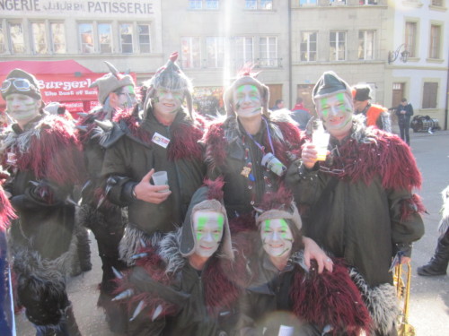 Carnaval des Bolzes à Fribourg en 2014