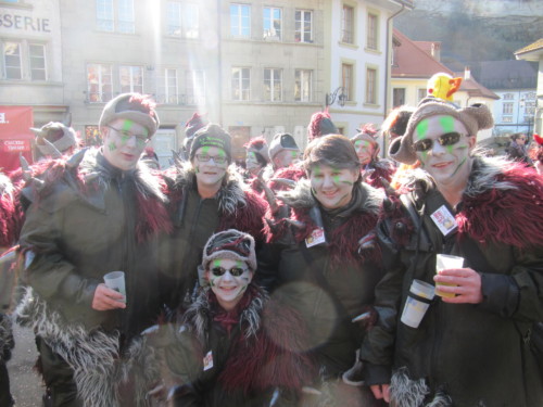 Carnaval des Bolzes à Fribourg en 2014