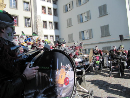 Carnaval des Bolzes à Fribourg en 2014