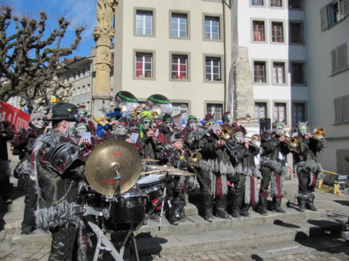 Carnaval des Bolzes à Fribourg en 2014