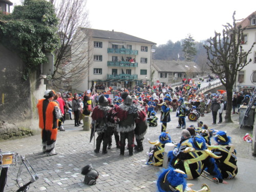 Carnaval des Bolzes à Fribourg en 2014